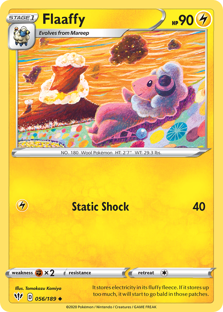 Darkness Ablaze Flaaffy #56/189